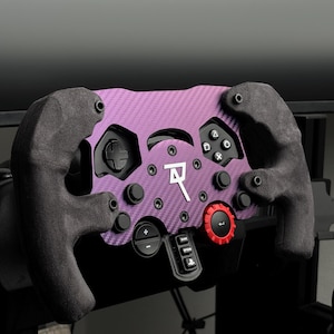 Kierownica Logitech G29/G920/G923 Racing F1 Midnight Purple Mod Dostosowana, unikalna, spersonalizowana konstrukcja uchwytu