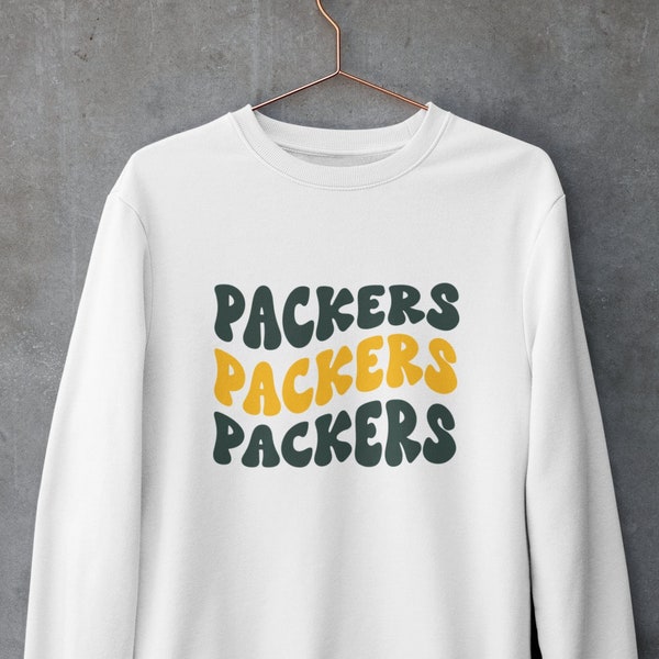 Packers Svg, Wavy Text Svg, Trendy Svg, Green Bay, Football design, Silhouette Cricut