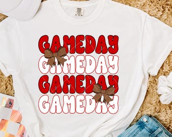 Gameday PNG, football game day png, football png, sports png, retro football png, football shirt design, college football png