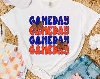 Gameday PNG, football game day png, coquette football png, sports png, retro football png, florida gators png, college football png