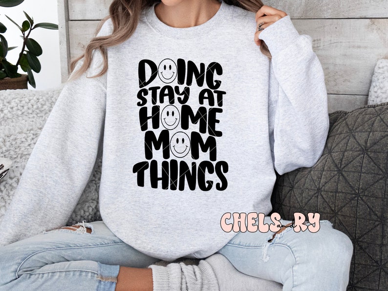 Göra saker som mamma som stannar hemma PNG, SAHM png, mamma png, moderskap svg, hemmamamma svg, sublimerings svg, bild 5