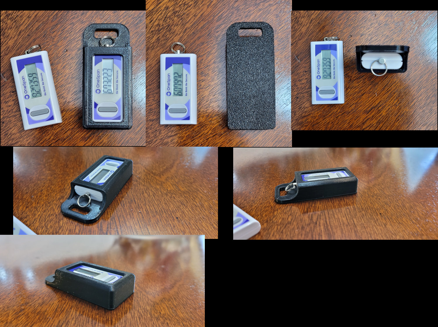 3D Printed Digipass Go 7 Fob Holder With Lanyard Attachment