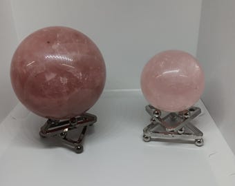 Rose Quartz Spheres