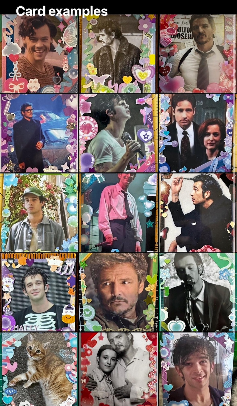 Pedro Pascal, Pedro Pascal photocard, Pedro pascal toploader, top loader card, the last of us, Pedro pascal photo image 4
