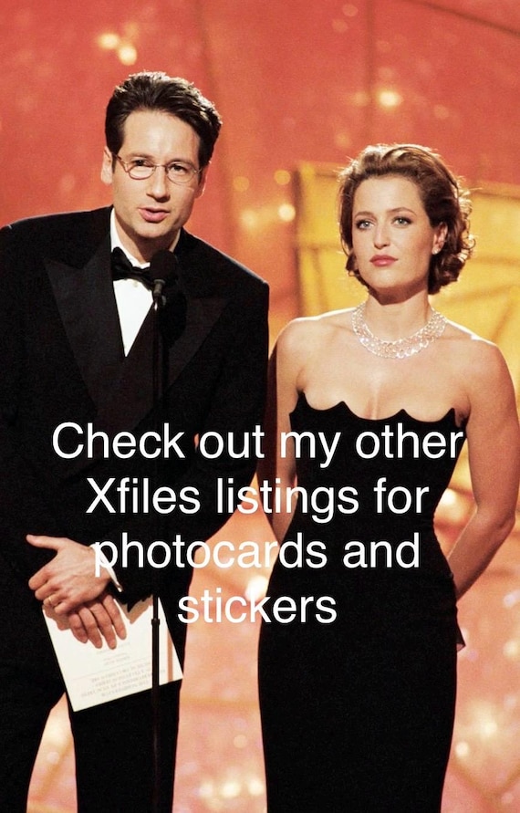 X-files, Xfiles Photocard, Xfiles Toploader, David Duchovny, Fox