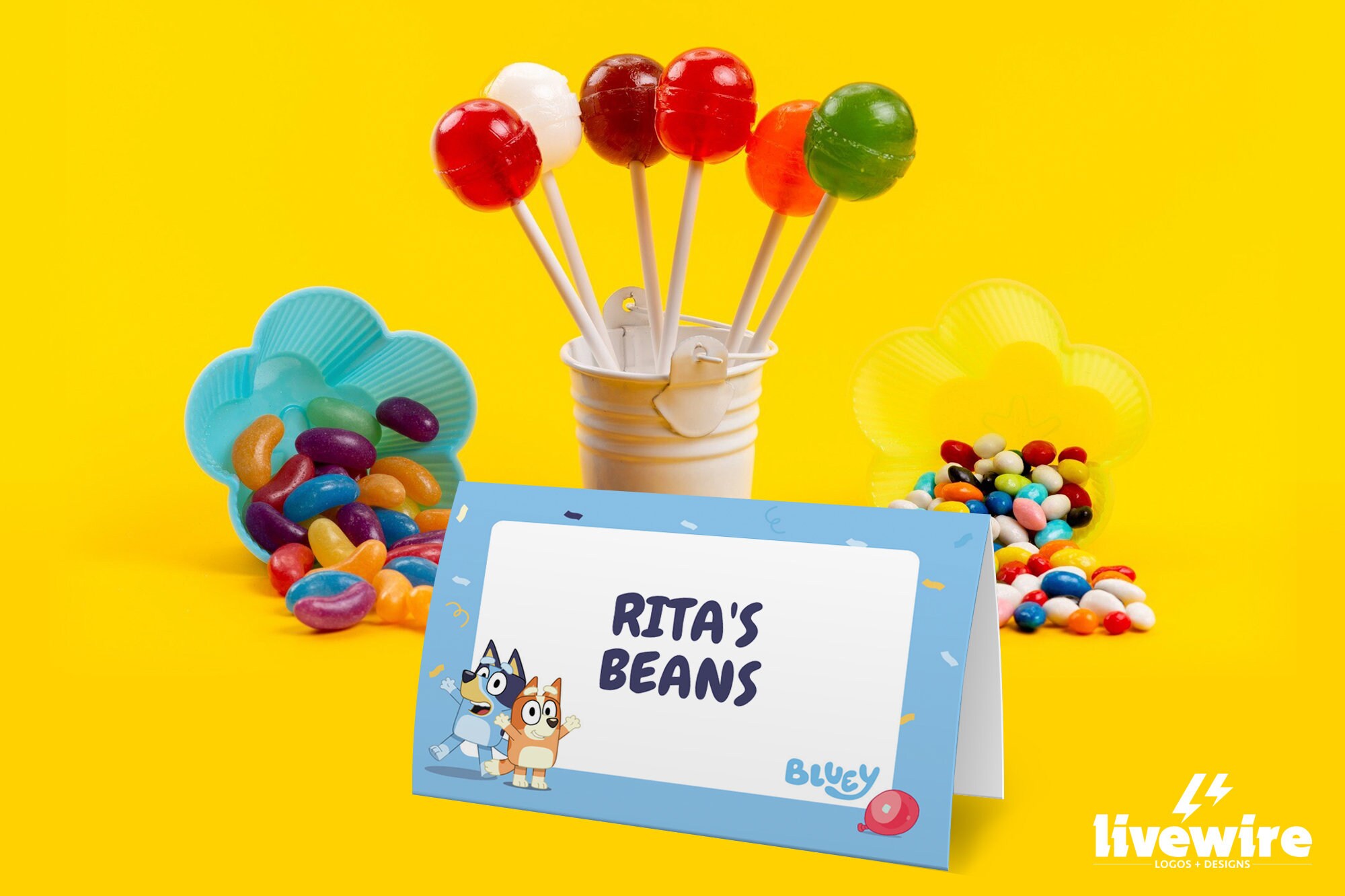 Editable Bluey Food Tent Cards for Bluey Themed Party Etsy UK