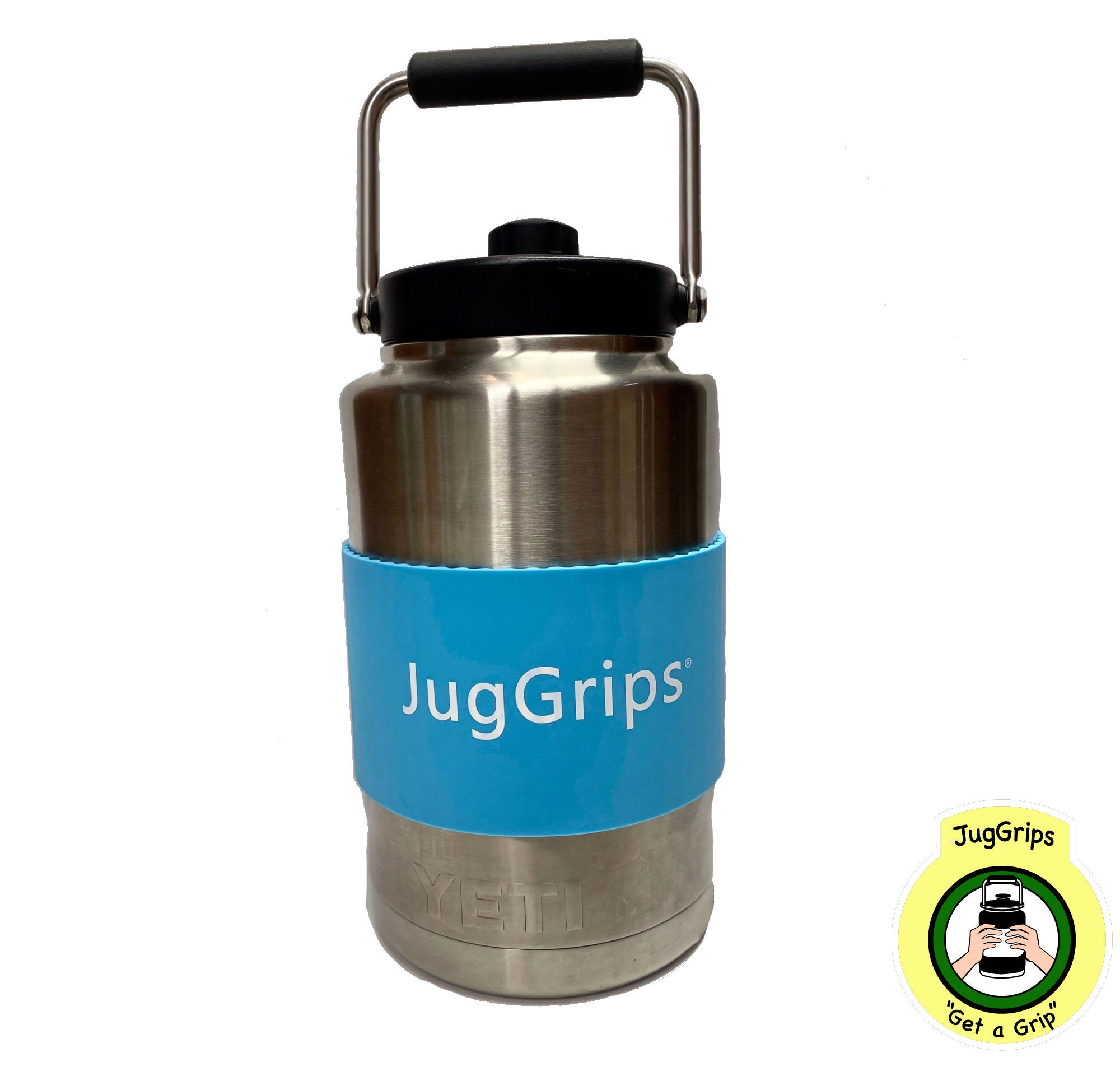 Juggrips YETI Rambler 1 Gallon Jug Lid Opener, YETI Jug Sleeve