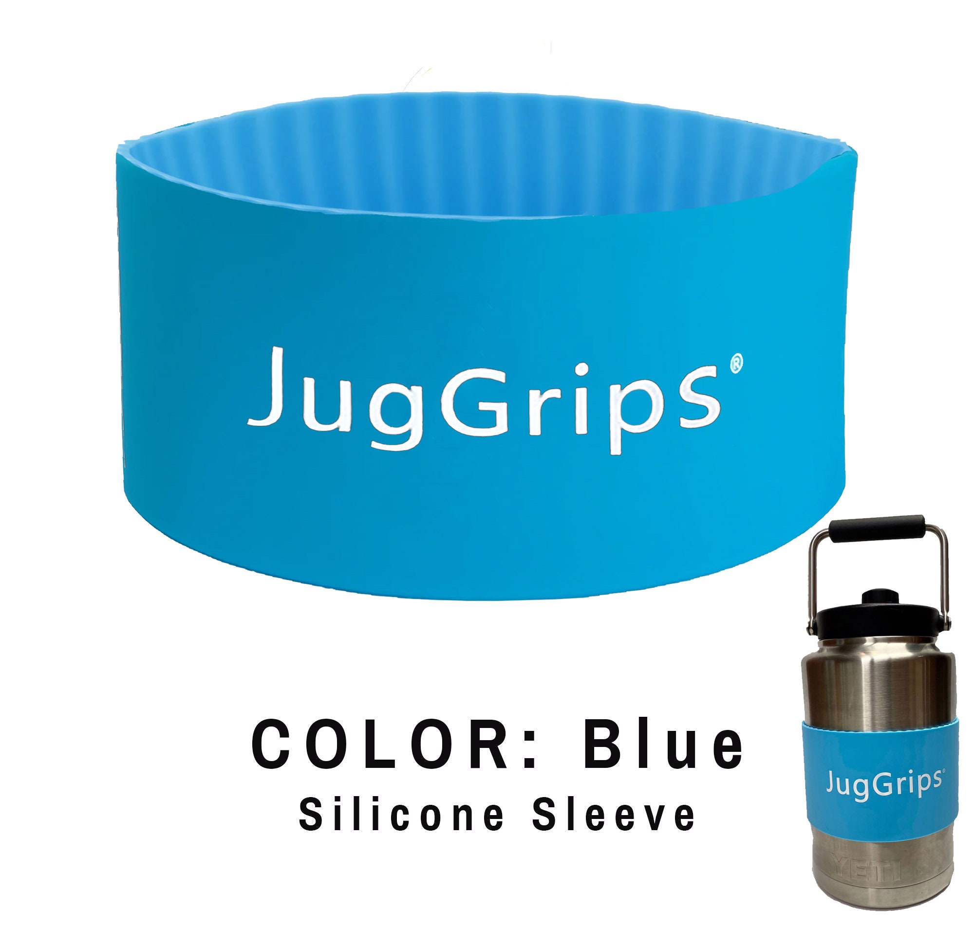  JugGrips YETI Grip Sleeve for Hard to Open Lids