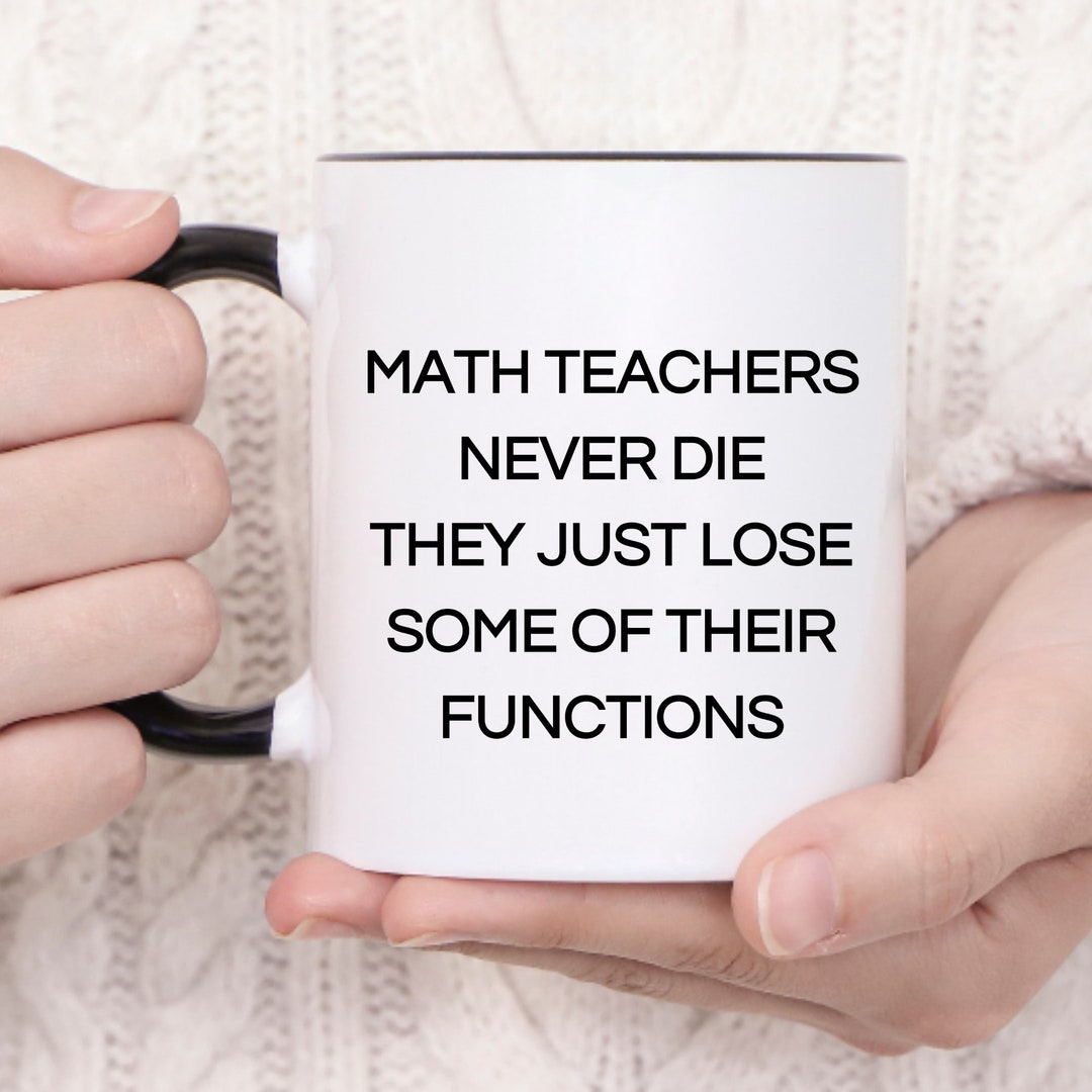 Math Teacher Gift, Math Teacher Mug, Math Teacher Gift Ideas, Mathematics Professor Gift