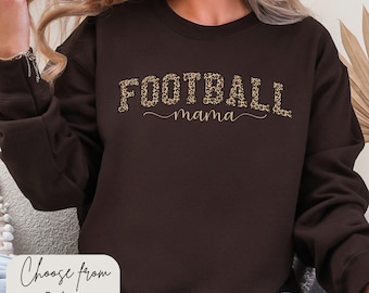 Football Mama Sweatshirt, Sports Mom Gift, Game Day Shirt