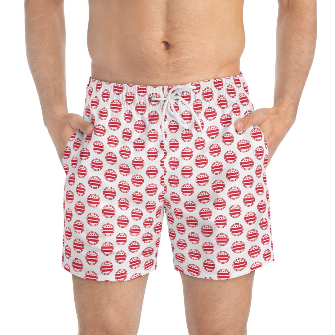 Washington DC Flag Swim Trunks - Etsy