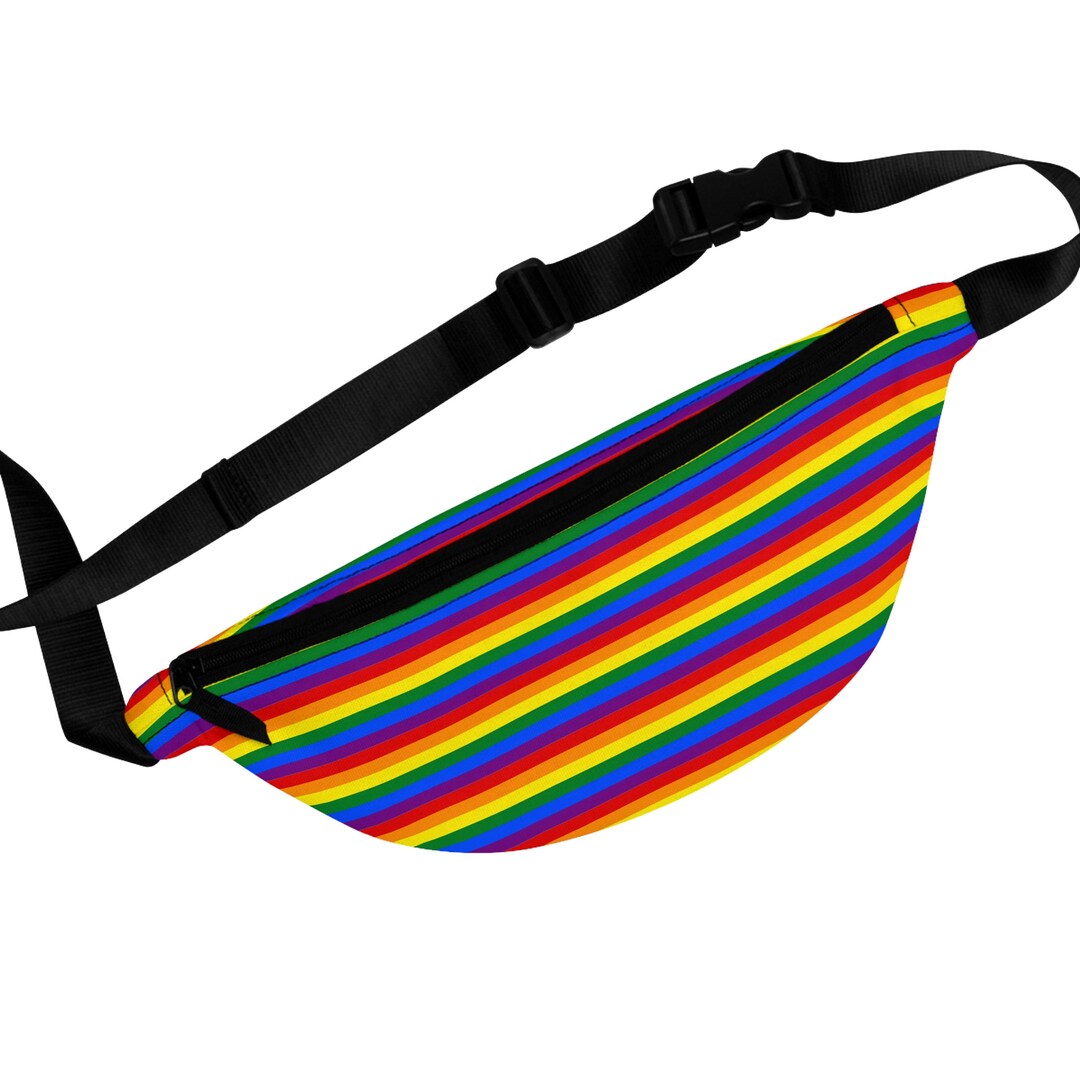 Rainbow Bum Bag Festival Party Accessory Pride Fanny Pack main image 0