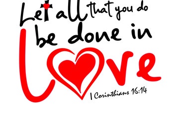 SVG 1 Corinthians 16:14