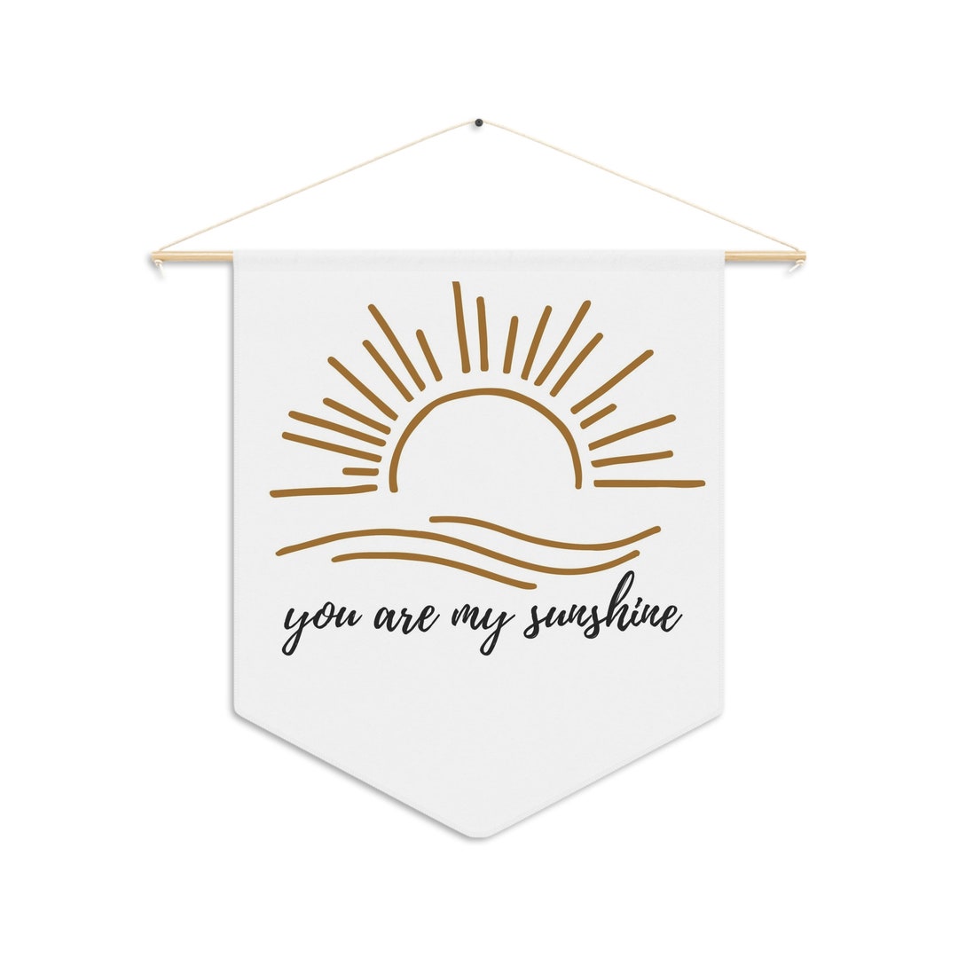 You Are My Sunshine Wall Art Wall Sign for Nursery Sunshine Etsy