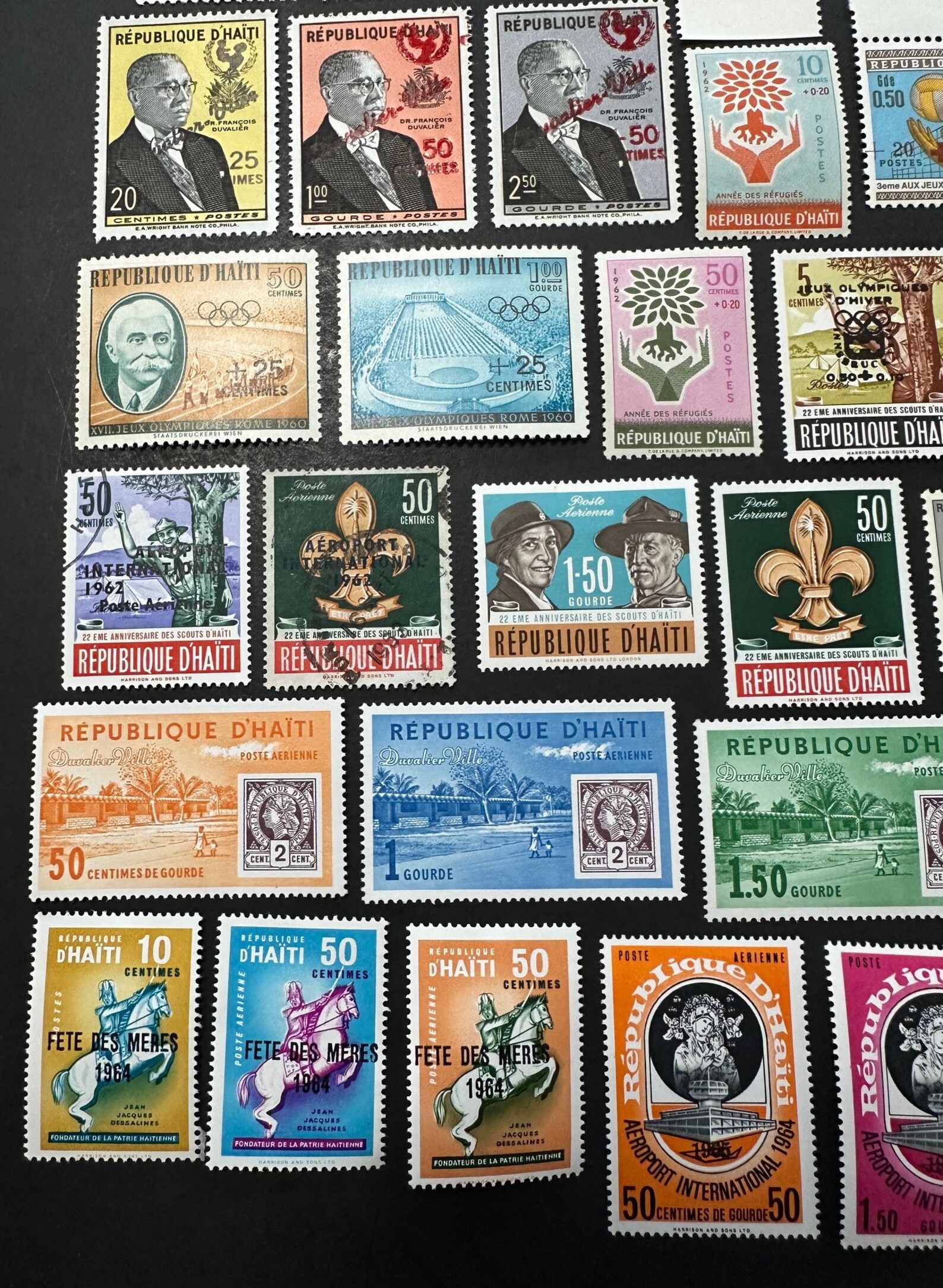 50 Haiti Stamps Used and Unused Issued in the 1960s - Etsy