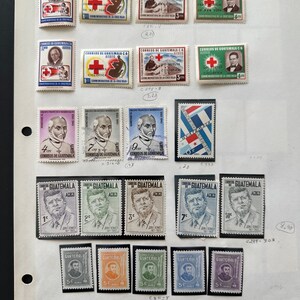 Over 500 Vintage Guatemala Used and Unused Circa 1886-1980 - Etsy