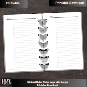 CP Petite / Righe con margine / CP Petite Insert / PDF / Download immediato /