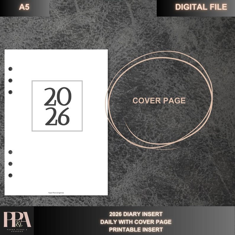 2026 A5 Daily Planner Insert Daily Per Page Printable Lined To Do List Il 794xN.7137488677 Bxu6 
