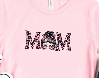 Mama T-Shirt Statement Print Design, Statement T-Shirt, Mama Spruch Shirt Frau Design, Geschenk T-Shirt Unisex, Tiger Design Mama Mom Tshirt