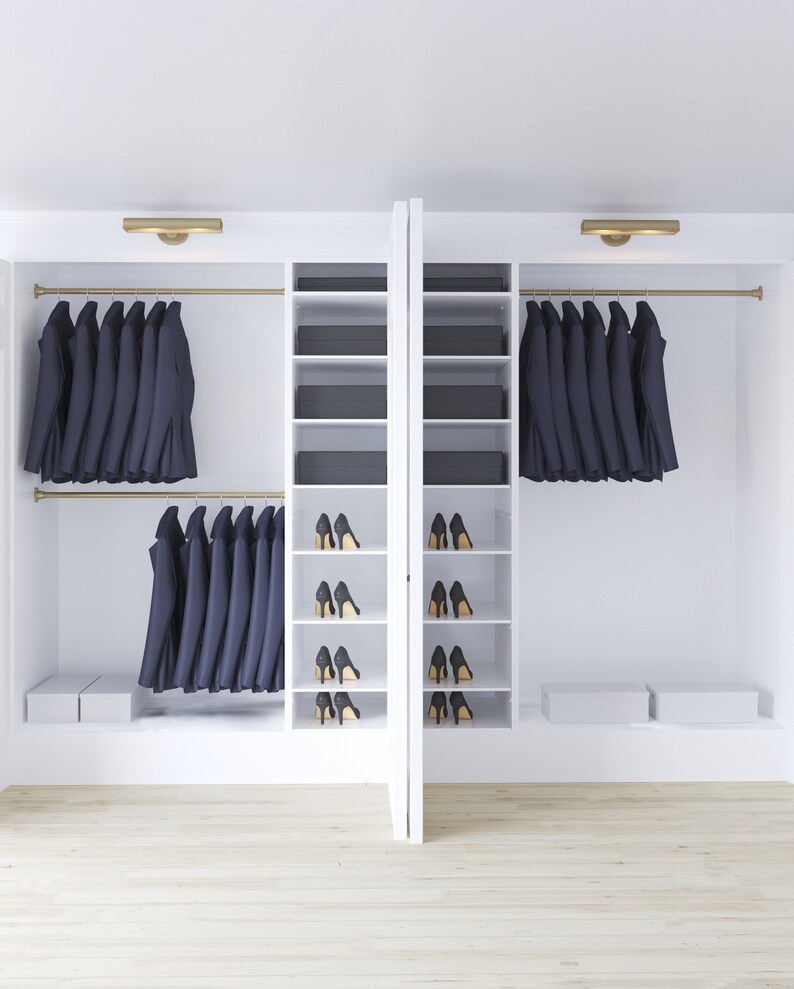 Fitted Wardrobes, High Quality Shelf, Custom Reach-in Closet, Master ...