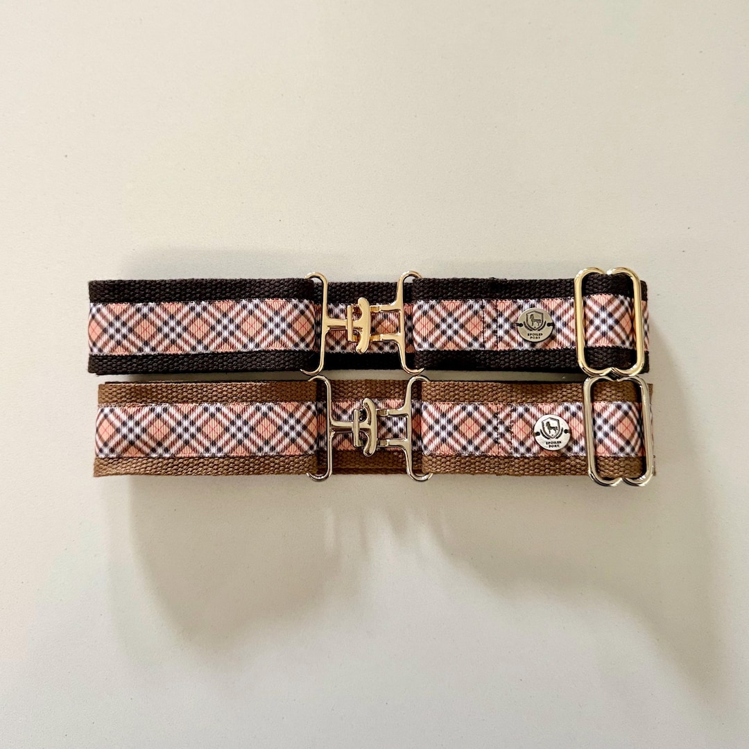 Preppy Plaid Equestrian Belt - Etsy