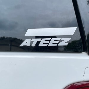 KPop Decal Ateez (5X1.5)