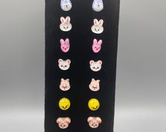 Skzoo Stud Earrings