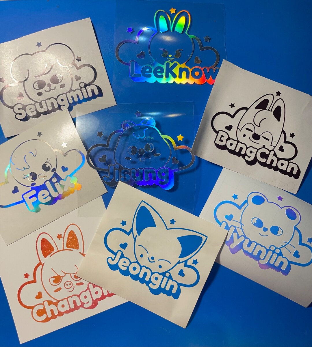 Kpop Decals Stray Kids Skzoo Member 3.5”x3” - Etsy