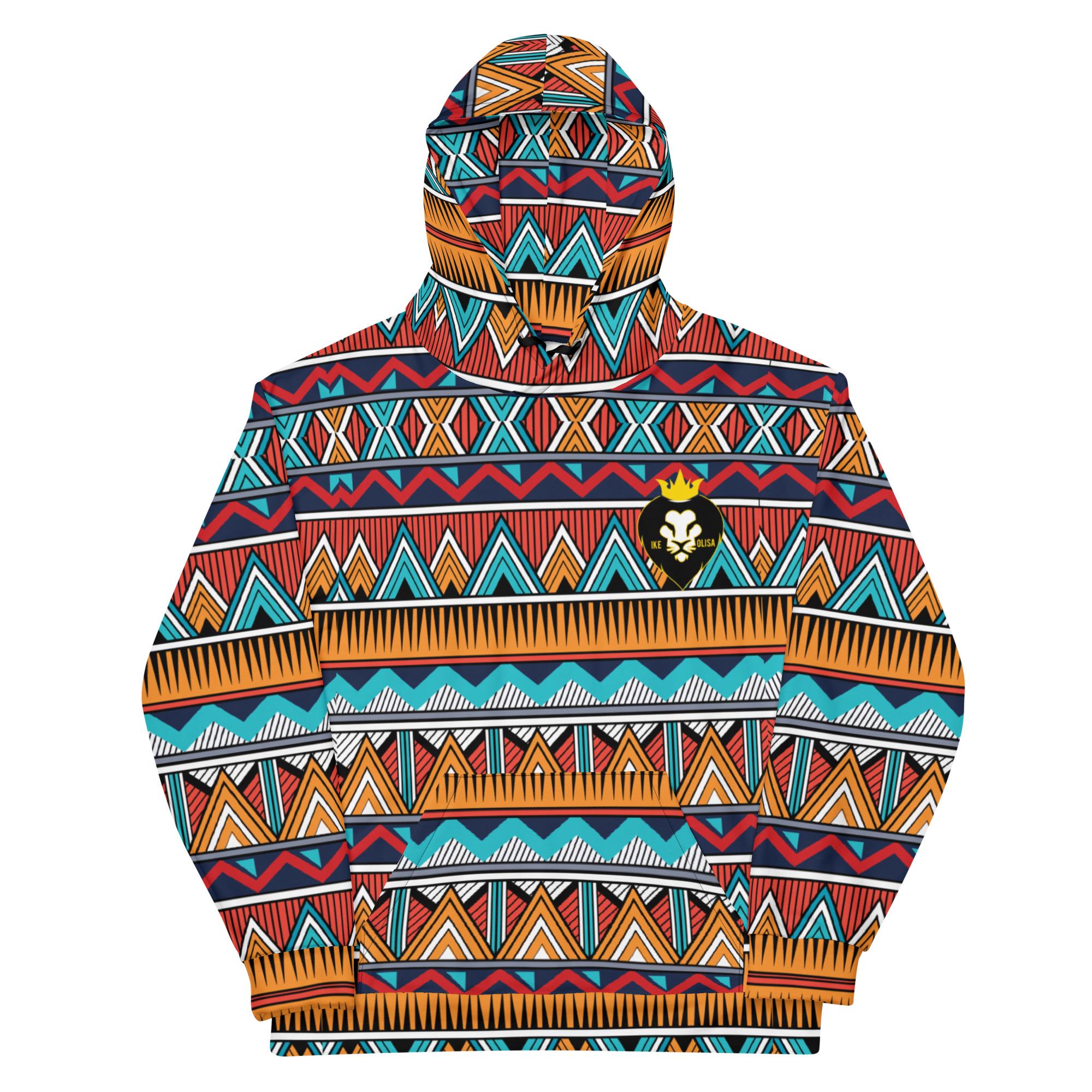 Tribal Mask - Ashanti Hoodie | Igbo Clothing | IKE OLISA
