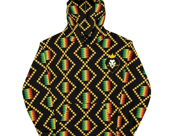 Tribal Mask - Ashanti Hoodie | Igbo African Design