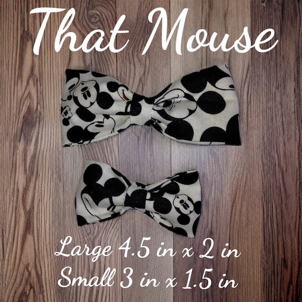 That Mouse Bow Tie- Adult, Children, and Infant