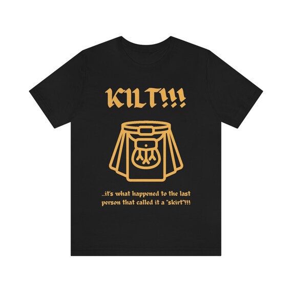 Funny Sarcastic Witty Kilt Shirt - Etsy Funny Sarcastic Witty Kilt Shirt - Etsy