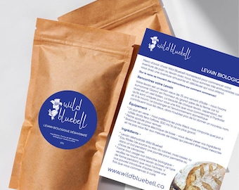 Achetez du Levain Bio en Ligne au Canada, Trouvez du Levain Déshydraté, Commandez du Levain Actif, Livraison Gratuite au Québec, Canada