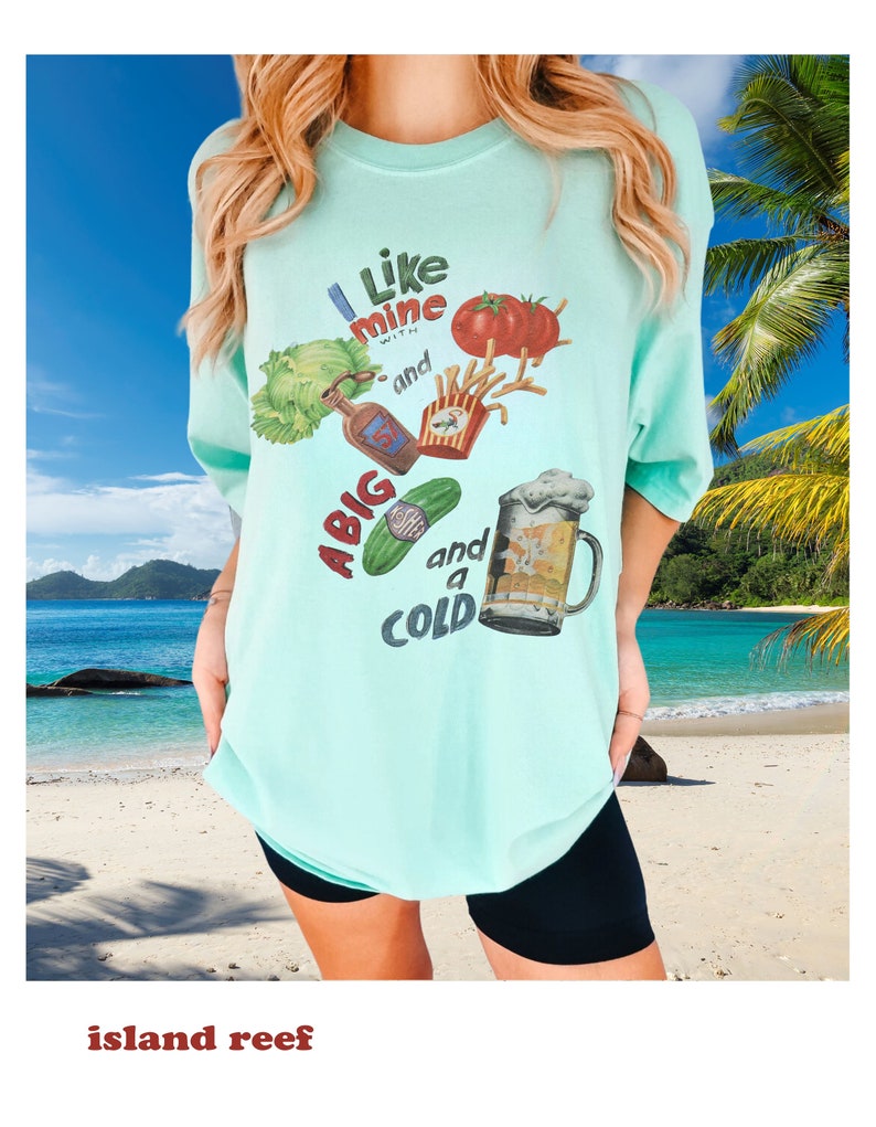 1995 Jimmy Buffet Cheeseburger in Paradise Shirt Unisex Garmentdyed