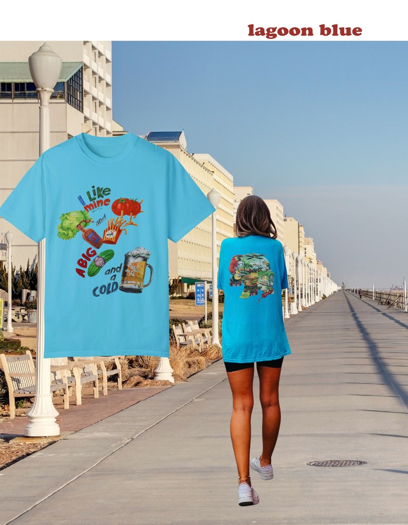 1995 Jimmy Buffet Cheeseburger in Paradise Shirt Unisex Garmentdyed