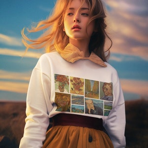 Van Gogh Sweatshirt, Art Sweatshirt, Aesthetic Sweatshirt