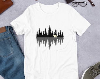 Forest nature reflection T-Shirt