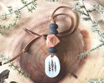 Clay Car Diffuser/ Lava Stone Diffuser/ Essential Oil Diffuser/ Car Air Freshener/ Clay Air Freshener/ Wood Air Freshener/ Wood Car Diffuser