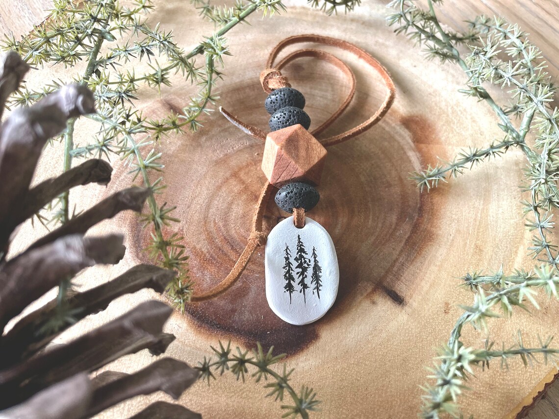 Clay Car Diffuser/ Lava Stone Diffuser/ Essential Oil Diffuser/ Car Air ...