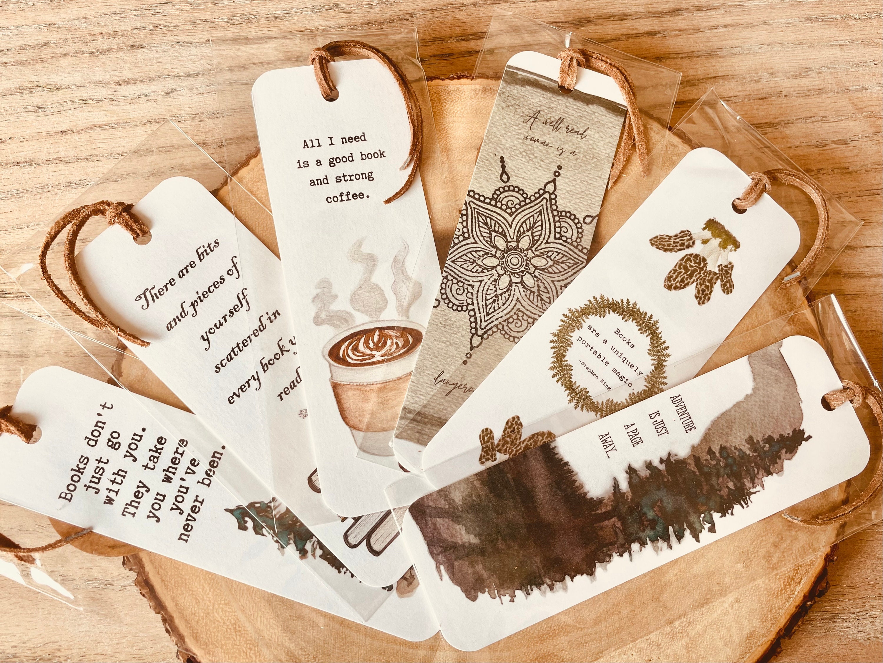 Sunday Morning Acrylic Bookmark – Bibles and Coffee