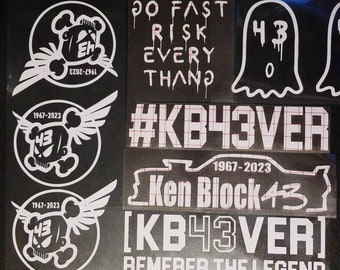 Ken Block 43 Vinyl Decal