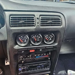 Nissan Sentra / Sunny Triple Gauge Pod Faceplate