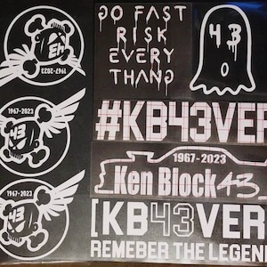 Ken Block 43 Vinyl Decal