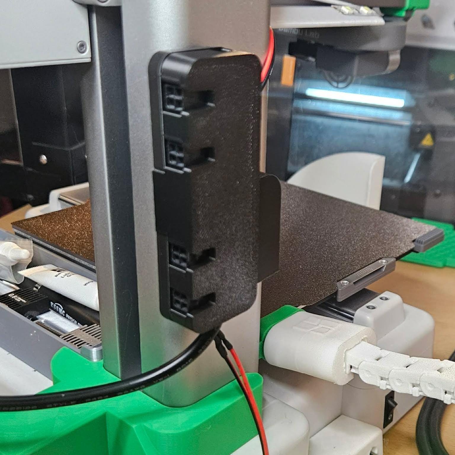 Bambu Lab 3D Printer 4-port Expansion HUB Interface Accessory Adapter ...