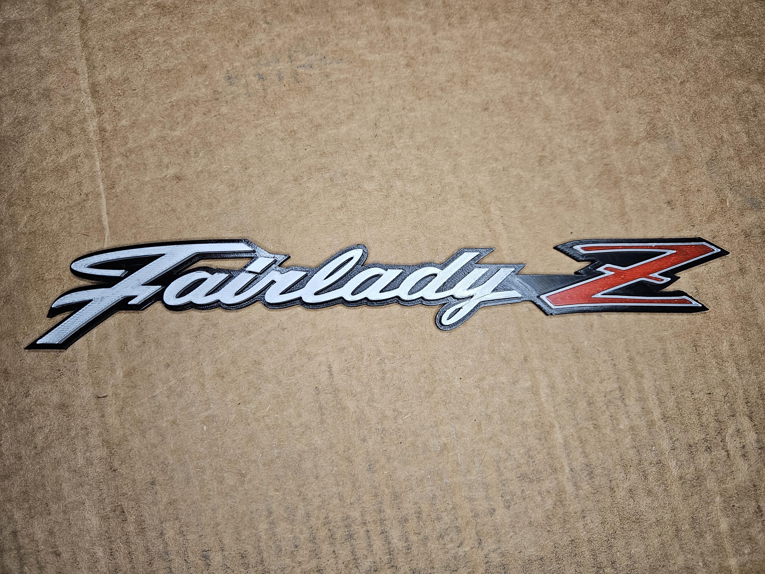 Datsun Fairlady Z Badge | Classic Nissan Fairlady Z JDM Badge - Etsy