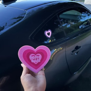 Drive Safe Sticker Neon Glow Panel JDM