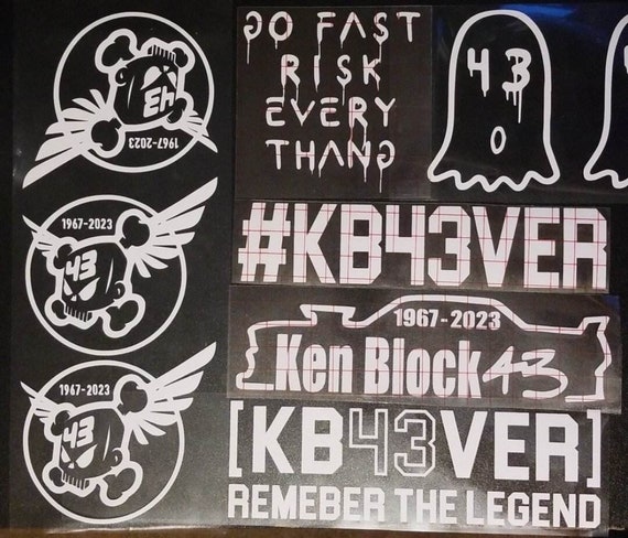 Ken Block 43 Vinyl Decal - Etsy