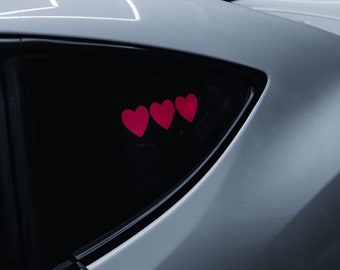 Heart LED Glow Panel Light Up Sticker For Car