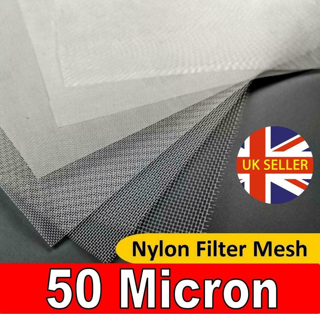 50 Micron Nylon Mesh Filter, Wine, Beer, Cider, Soap, Straining, Baking