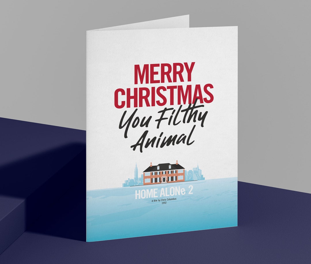 Home Alone 2 Christmas Greetings Cards. Pack of 10 with Envelopes